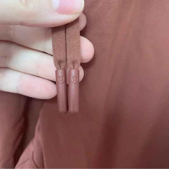 Lululemon Keep Moving Crop *High Rise, 23" Dark Terracotta Size 12 Style W6BO5S - Picture 11 of 13